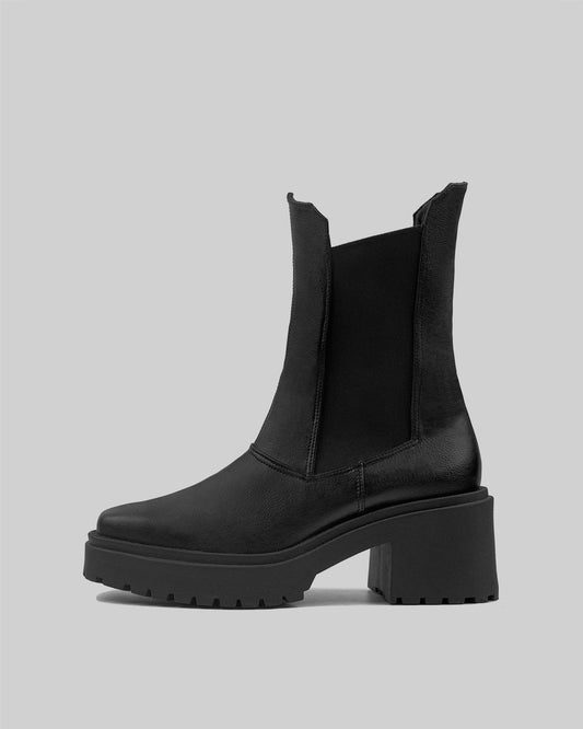 Squared Chelsea Boots women’s vegan boots